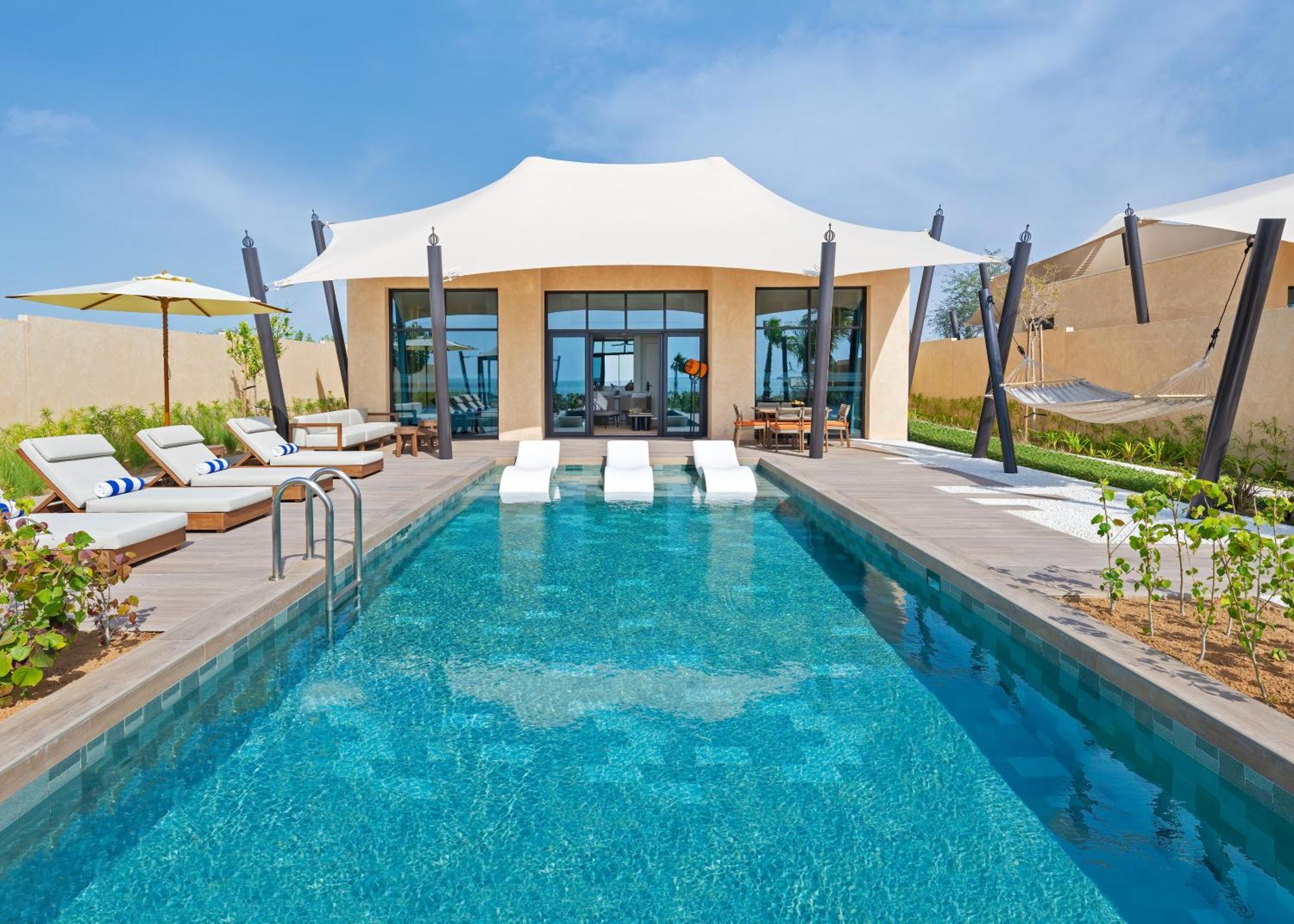 Bab Al Nojoum Hudayriyat Villas Abu Dabi Exterior foto